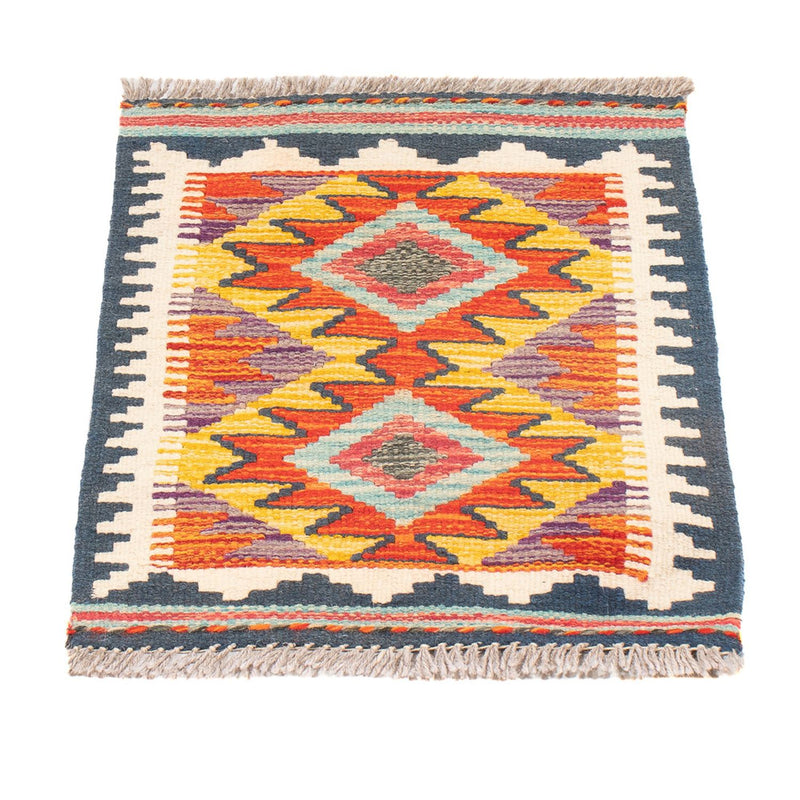 Kelim Carpet - Splash - 60 x 40 cm - flerfarvet