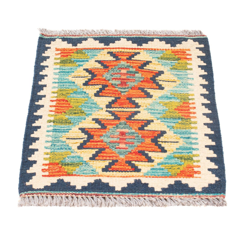 Kelim Carpet - Splash - 60 x 40 cm - flerfarvet