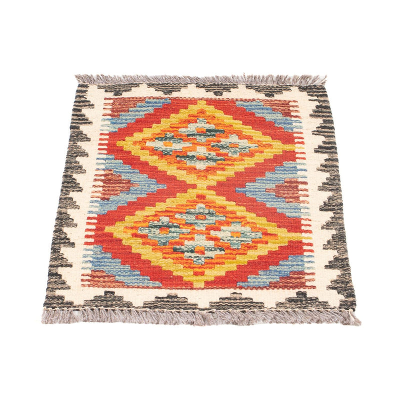 Kelim Carpet - Splash - 60 x 40 cm - flerfarvet