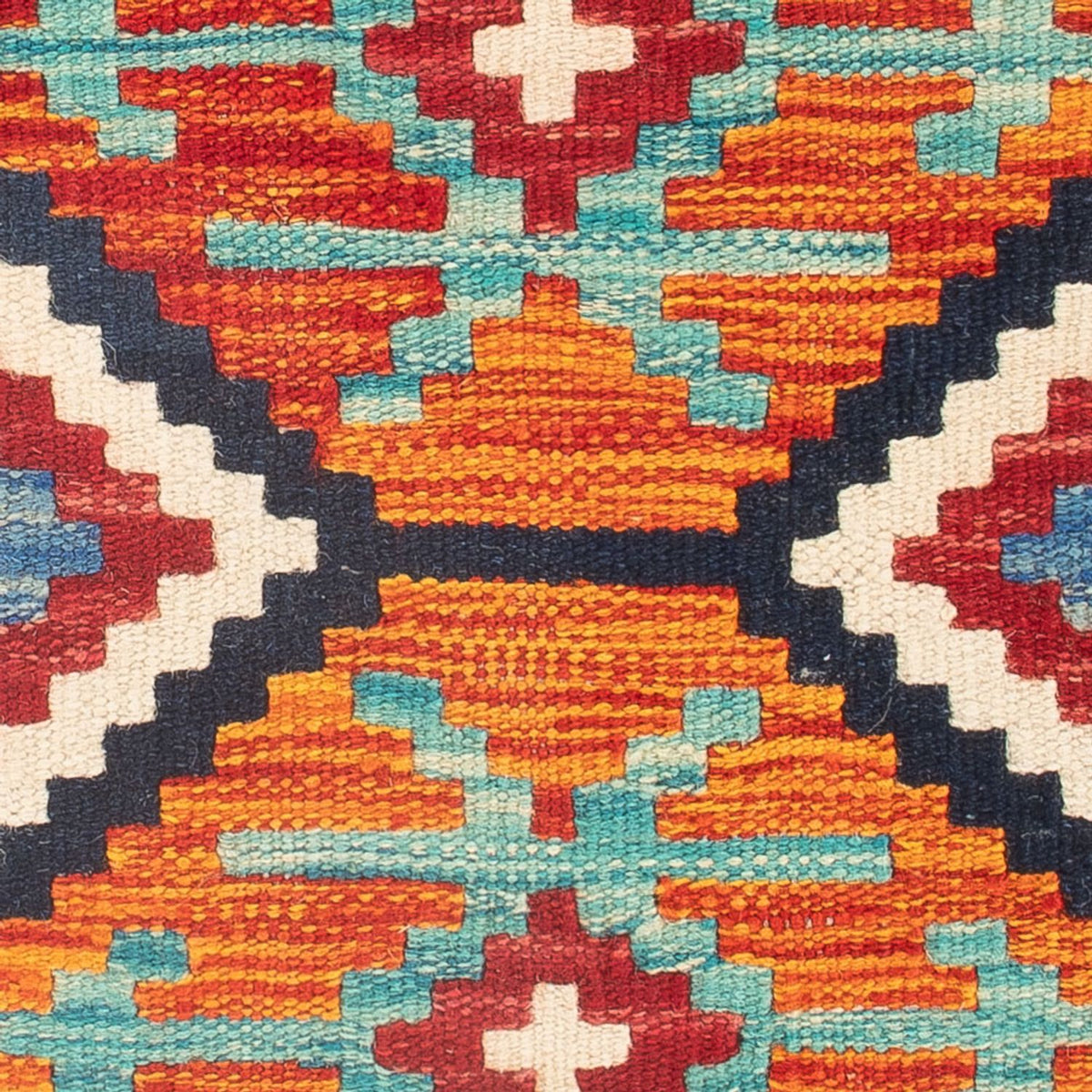 Kelim Carpet - Splash - 60 x 40 cm - flerfarvet