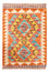 Kelim Carpet - Splash - 60 x 40 cm - flerfarvet