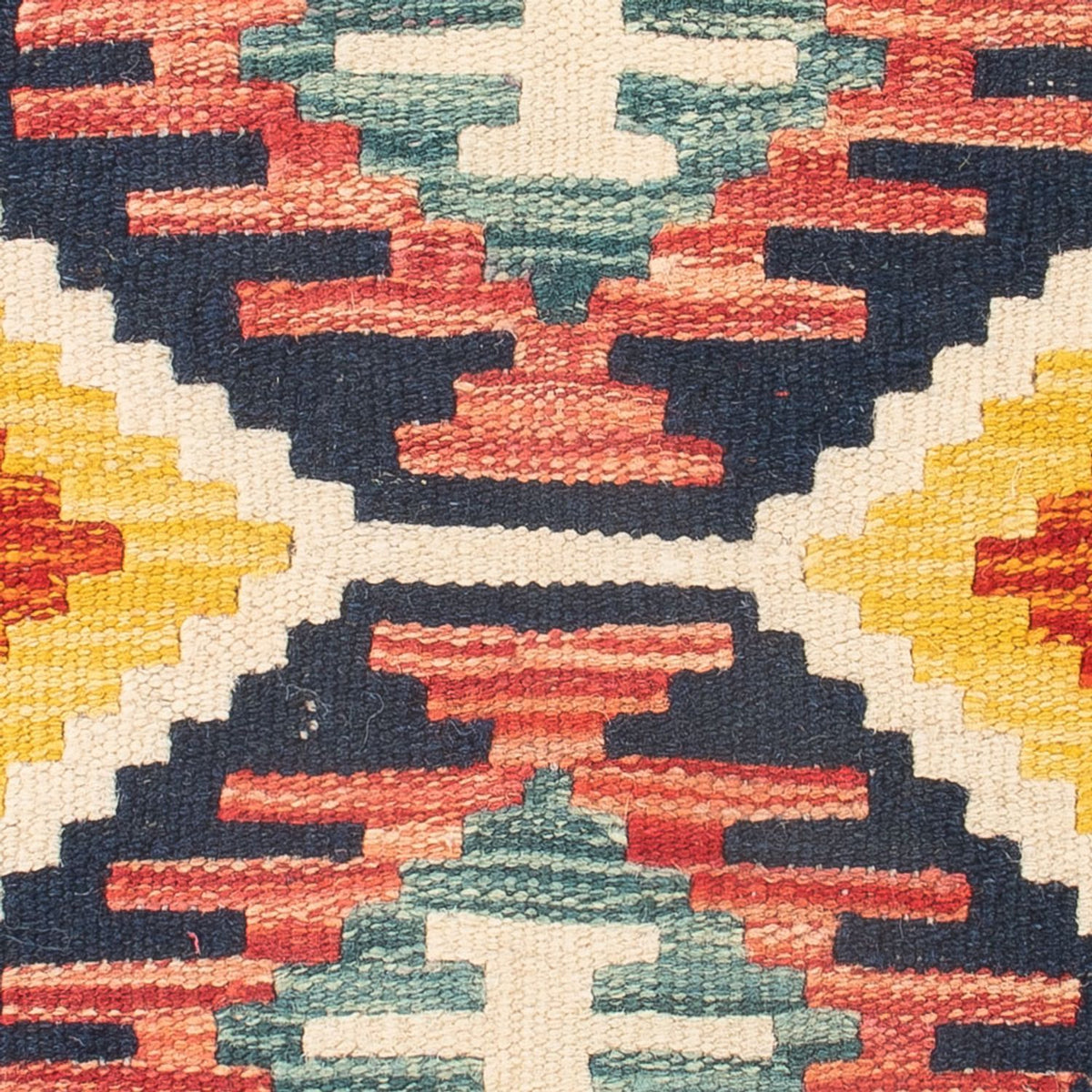 Kelim Carpet - Splash - 60 x 40 cm - flerfarvet