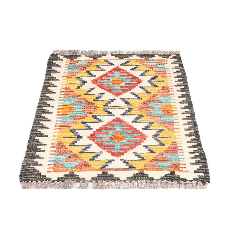 Kelim Carpet - Splash - 60 x 40 cm - flerfarvet