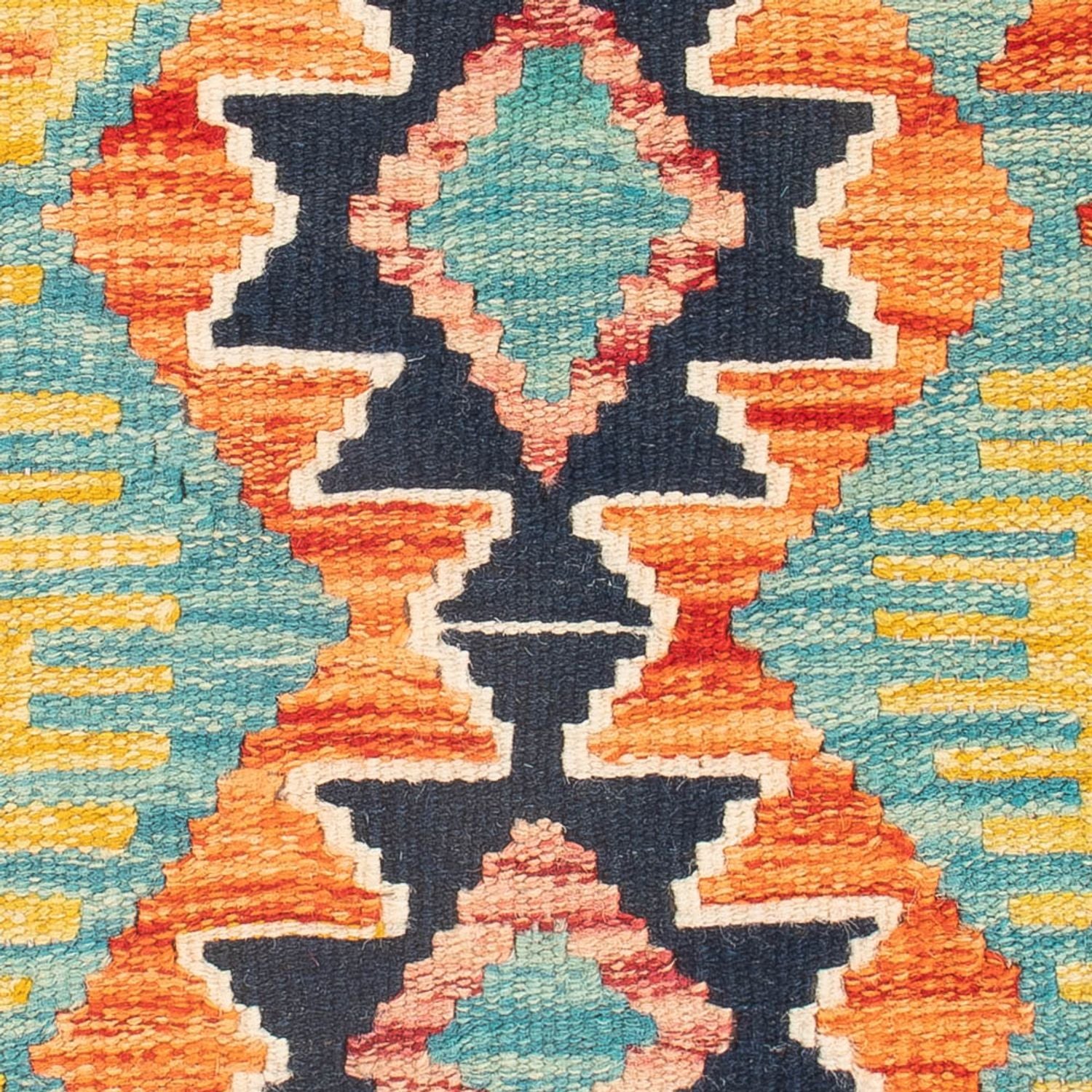 Kelim Carpet - Splash - 60 x 40 cm - flerfarvet