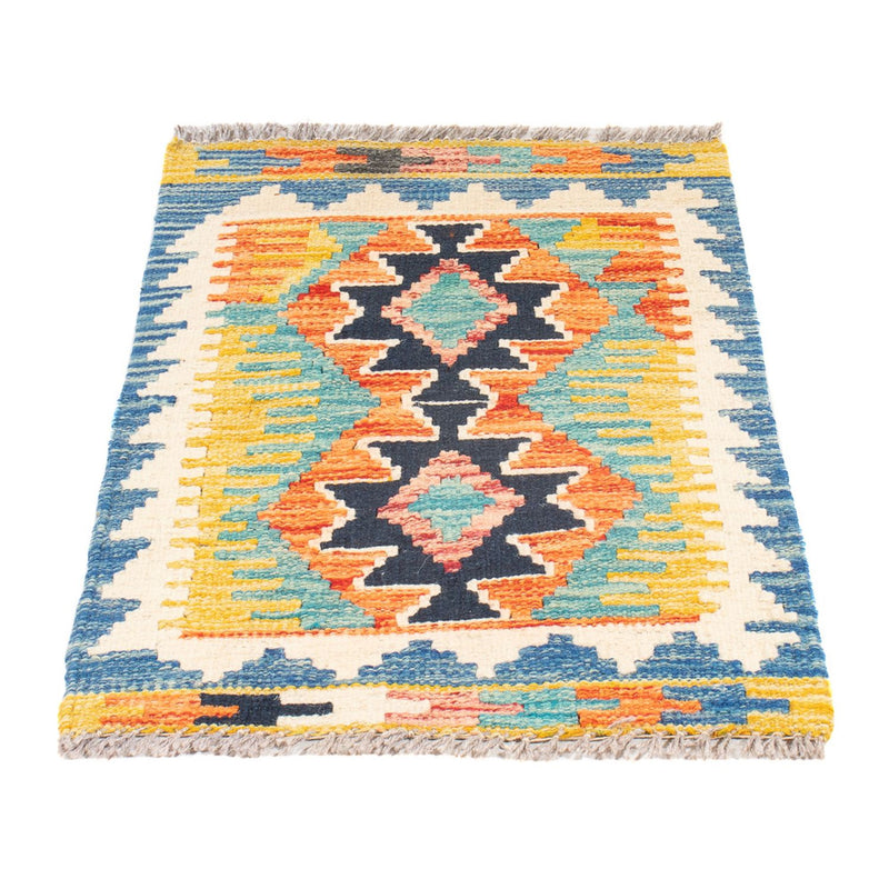 Kelim Carpet - Splash - 60 x 40 cm - flerfarvet