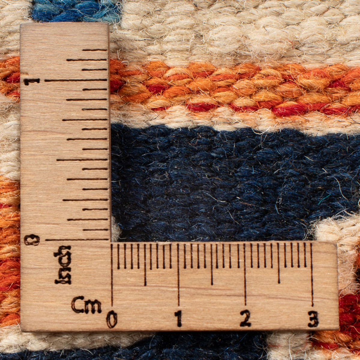 Kelim Carpet - Splash - 60 x 40 cm - flerfarvet