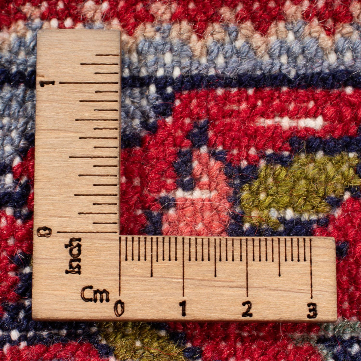 Persisk tæppe - Nomadisk - 60 x 40 cm - rød