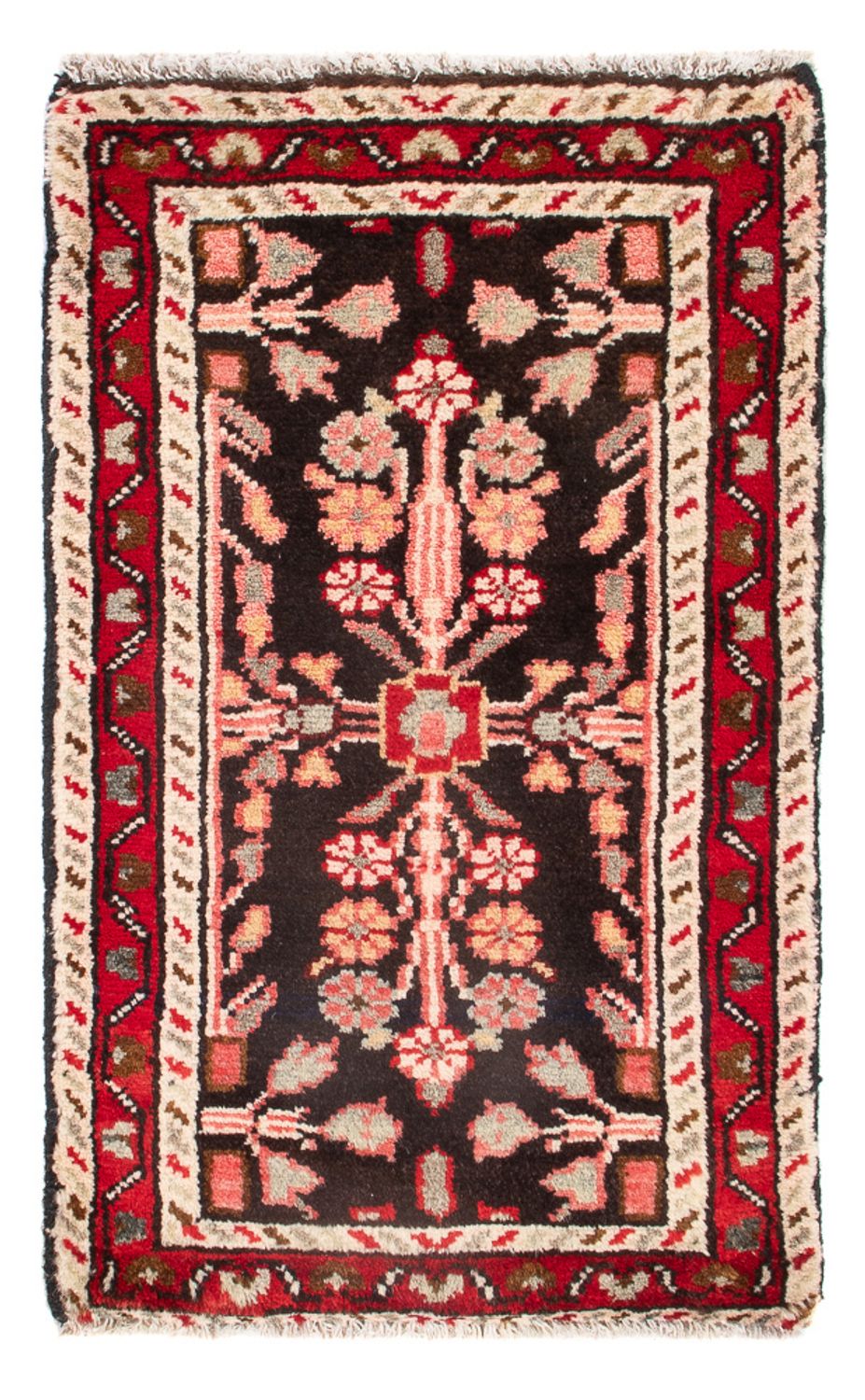 Persisk tæppe - Nomadisk - 60 x 40 cm - mørkeblå