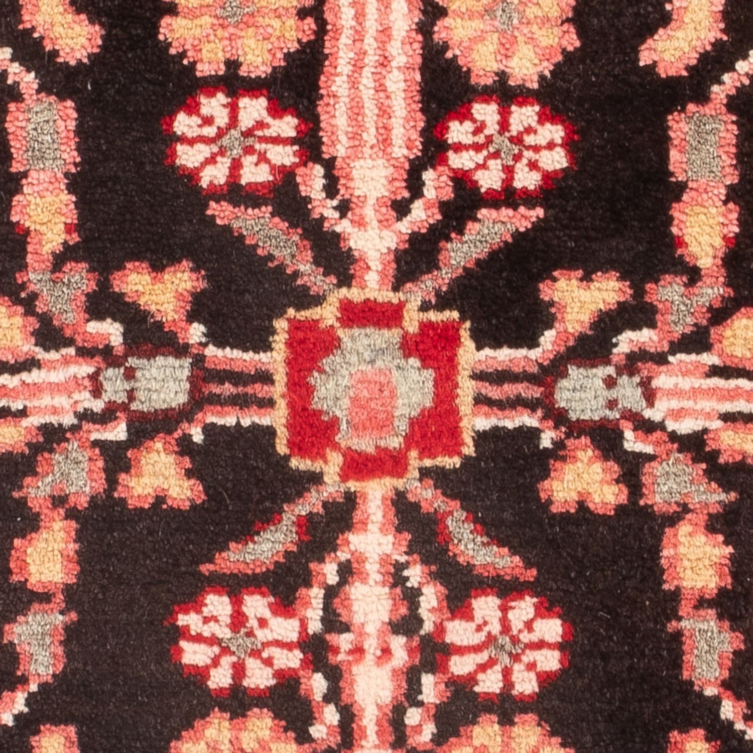Persisk tæppe - Nomadisk - 60 x 40 cm - mørkeblå