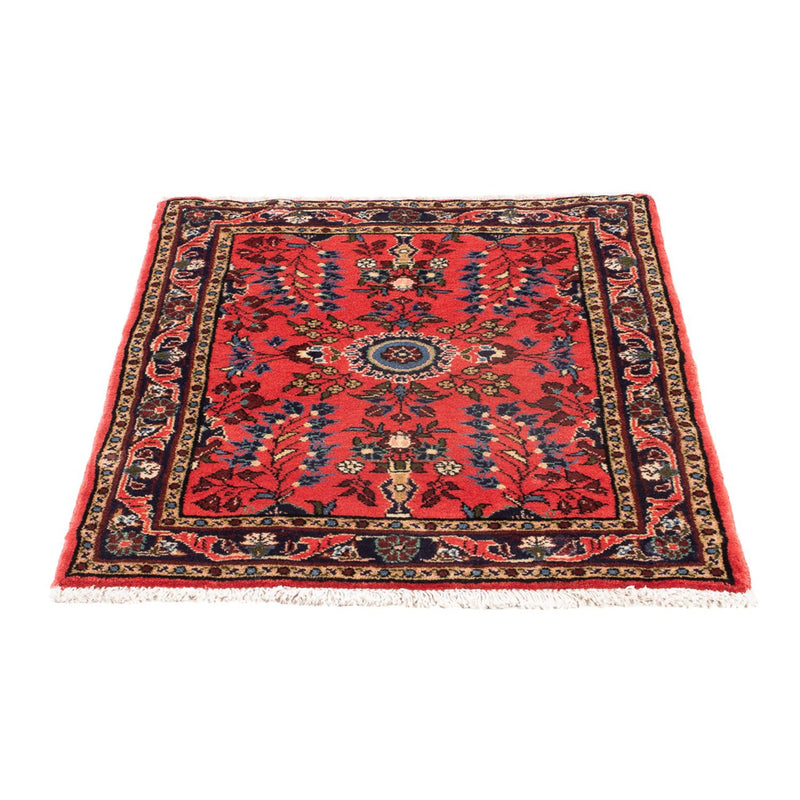 Persisk tæppe - Classic - 80 x 66 cm - rød