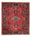 Persisk tæppe - Classic - 80 x 66 cm - rød
