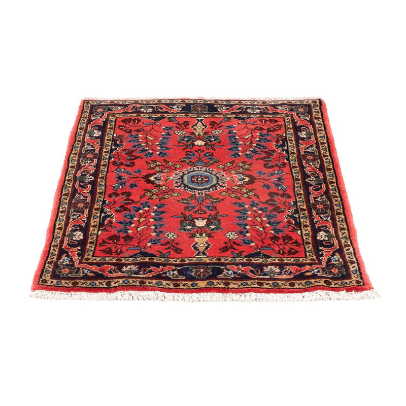 Persisk tæppe - Classic - 80 x 66 cm - rød