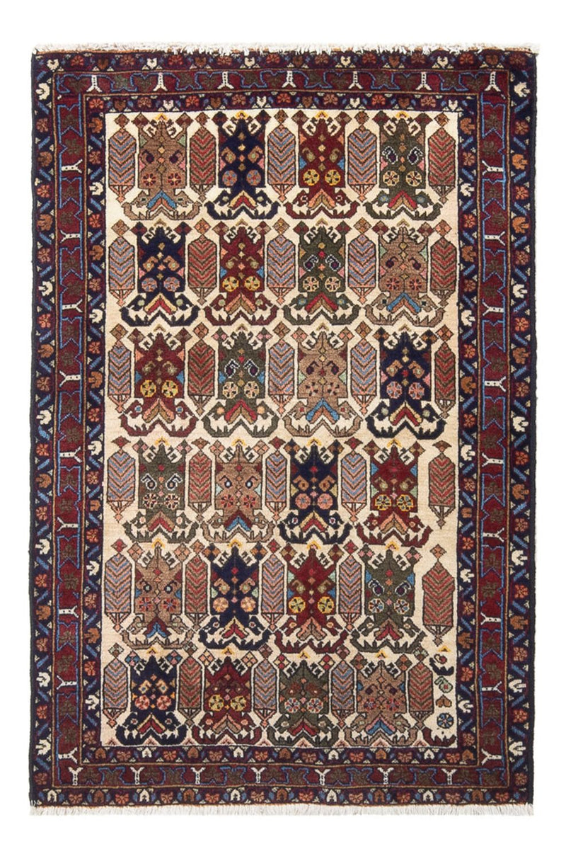 Persisk tæppe - Nomadisk - 115 x 76 cm - flerfarvet