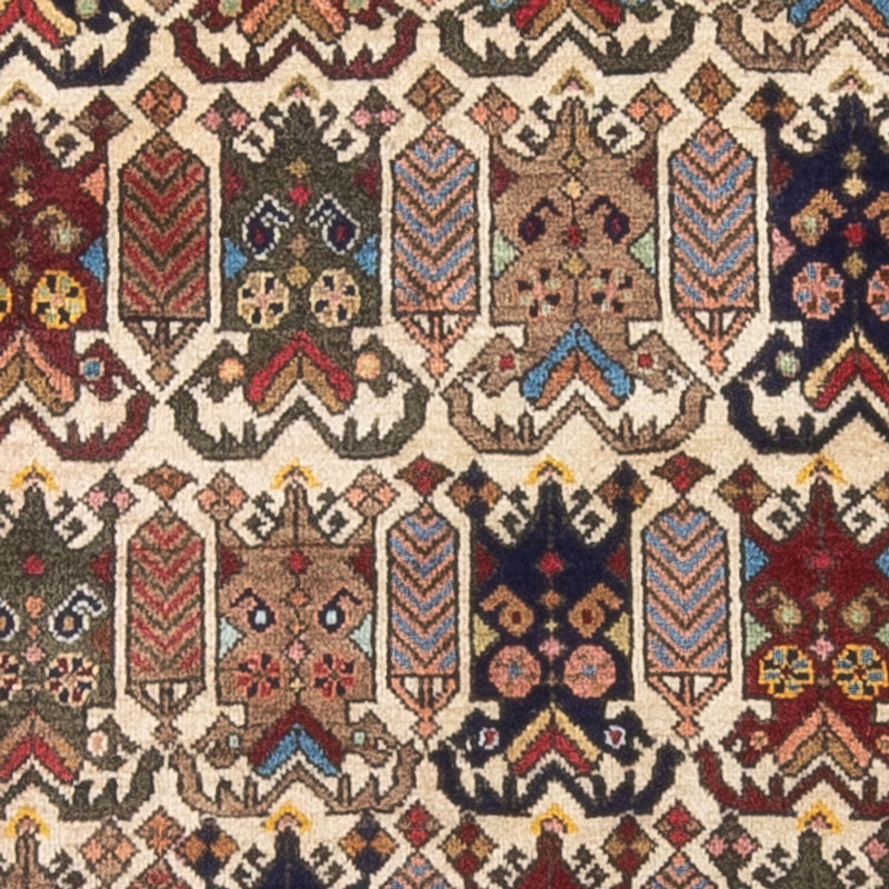 Persisk tæppe - Nomadisk - 115 x 76 cm - flerfarvet