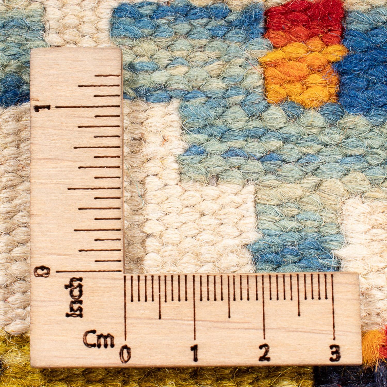 Løber Kelim Carpet - Splash - 280 x 85 cm - flerfarvet