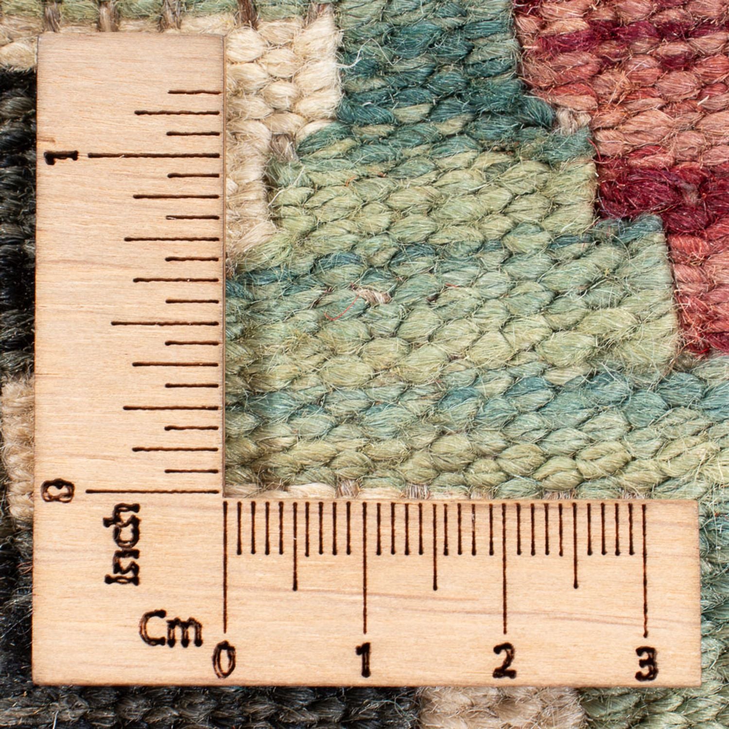 Løber Kelim Carpet - Splash - 281 x 80 cm - flerfarvet