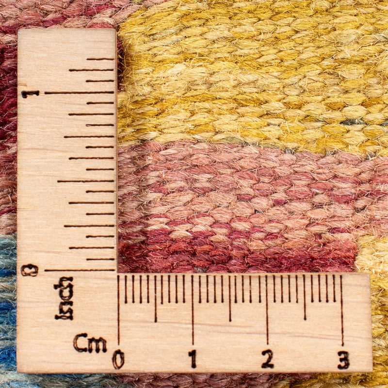 Løber Kelim Carpet - Splash - 299 x 86 cm - flerfarvet
