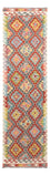 Løber Kelim Carpet - Splash - 286 x 78 cm - flerfarvet