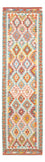 Løber Kelim Carpet - Splash - 297 x 80 cm - flerfarvet