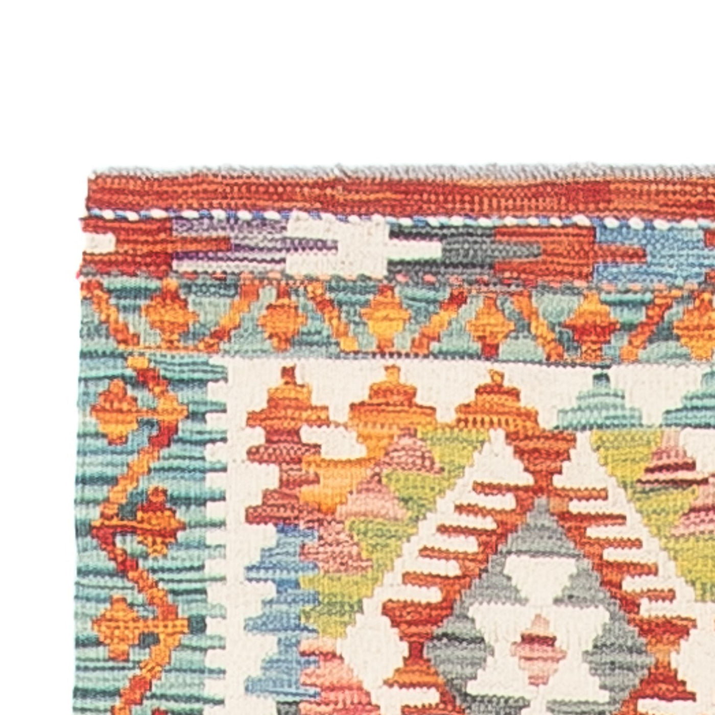 Kilim Maimana Tæppe 297x80cm - Uldtæppe