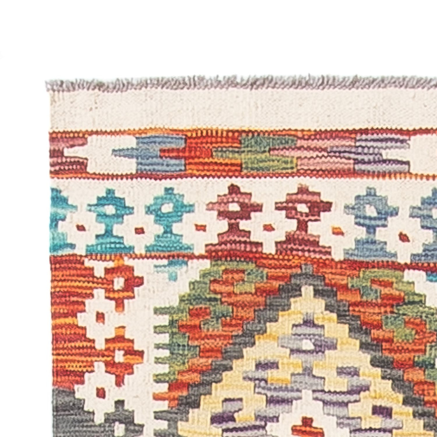 Kilim Maimana Tæppe 255x74cm - Uldtæppe