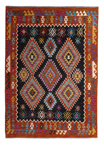 Kilim Maimana Tæppe 178x244cm - Uldtæppe