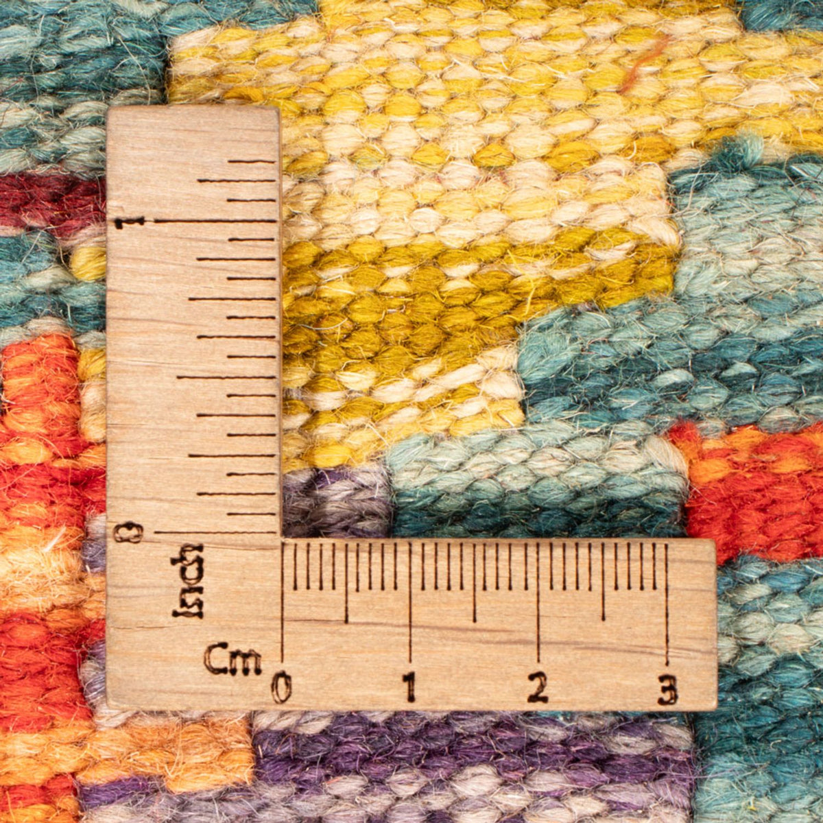 Kelim Carpet - Splash - 248 x 183 cm - flerfarvet