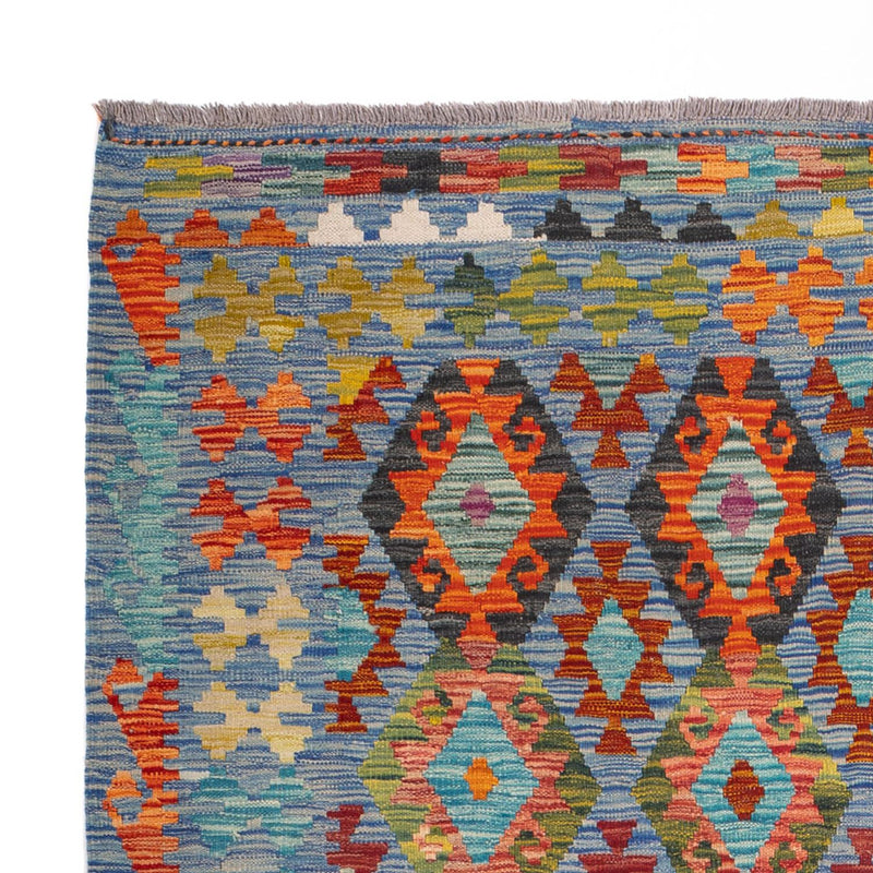 Kelim Carpet - Splash - 241 x 175 cm - flerfarvet