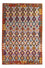 Kelim Carpet - Splash - 245 x 165 cm - flerfarvet