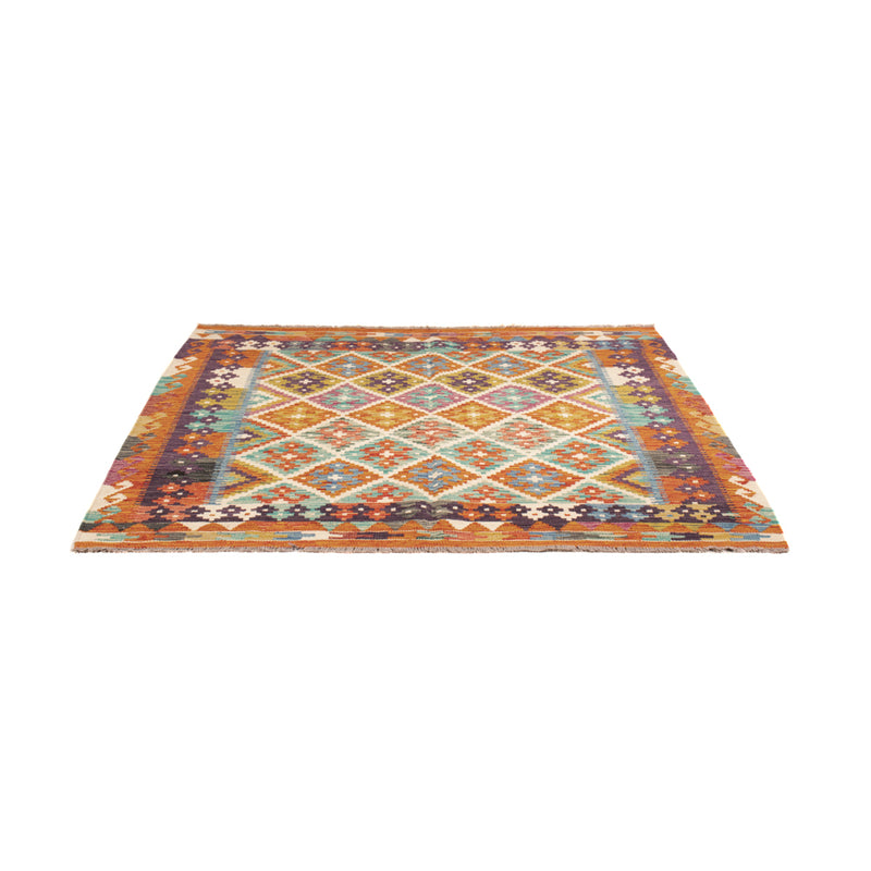 Kilim Maimana Tæppe 158x152cm - Uldtæppe