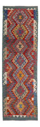 Kilim Maimana Tæppe 244x79cm - Uldtæppe