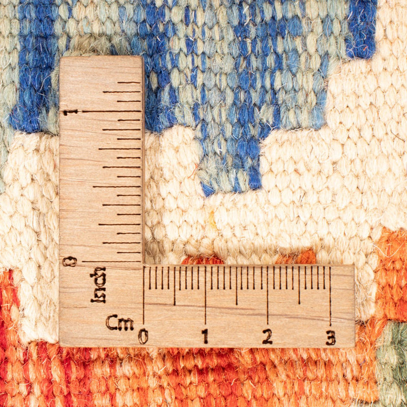 Løber Kelim Carpet - Splash - 246 x 76 cm - flerfarvet