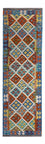 Løber Kelim Carpet - Splash - 239 x 79 cm - flerfarvet