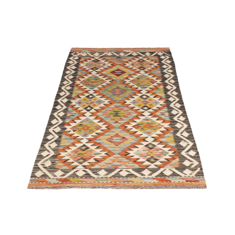 Løber Kelim Carpet - Splash - 193 x 80 cm - flerfarvet