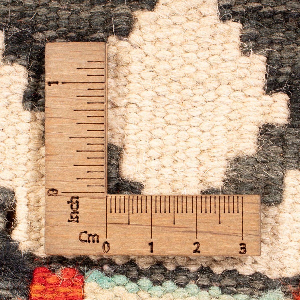 Løber Kelim Carpet - Splash - 193 x 80 cm - flerfarvet