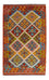 Kelim Carpet - Splash - 127 x 82 cm - flerfarvet