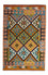 Kelim Carpet - Splash - 119 x 83 cm - flerfarvet