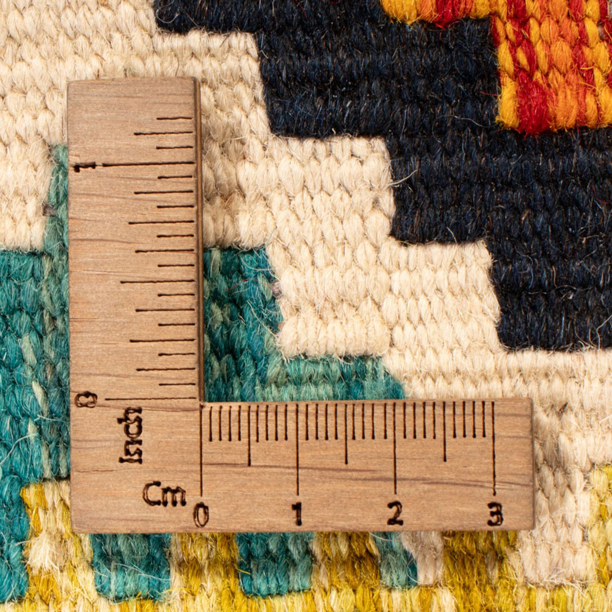 Kelim Carpet - Splash - 119 x 83 cm - flerfarvet