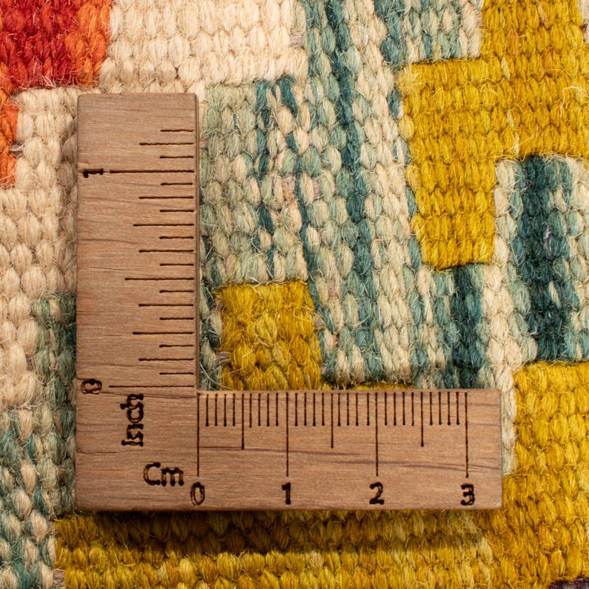 Kelim Carpet - Splash - 125 x 86 cm - flerfarvet