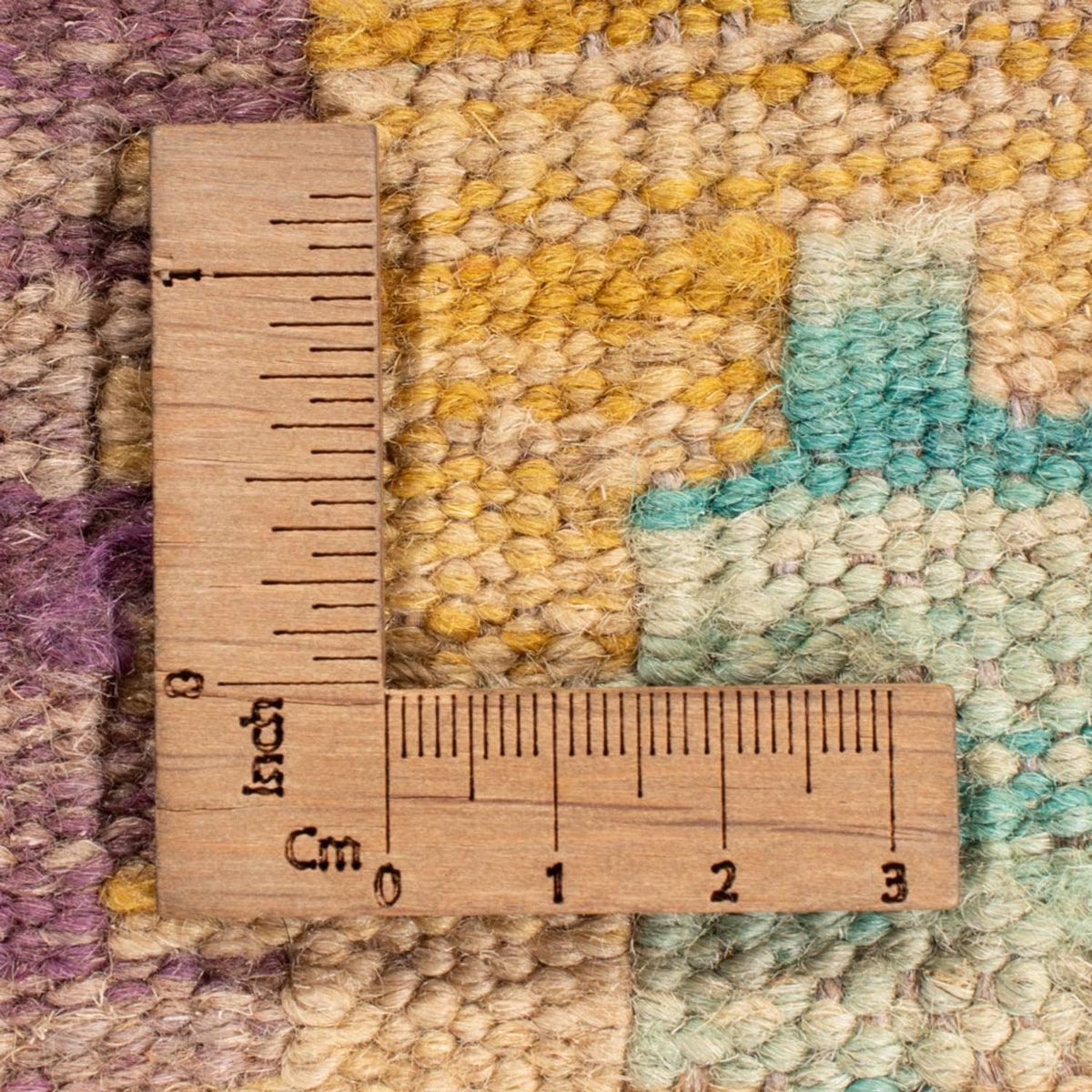 Kelim Carpet - Splash - 201 x 153 cm - flerfarvet