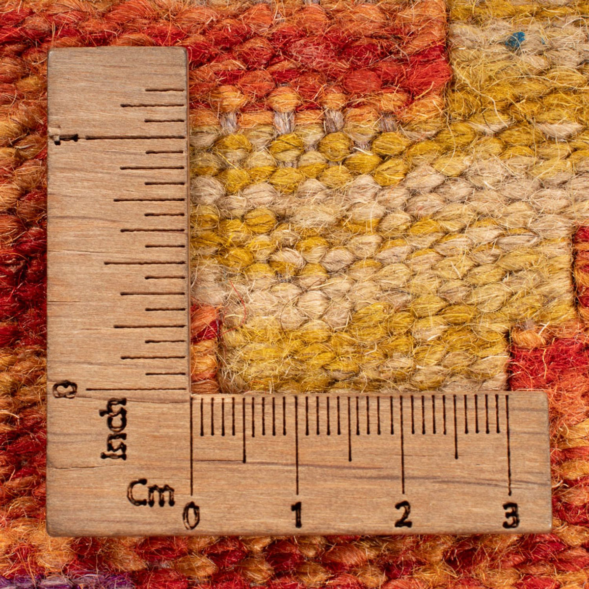 Kelim Carpet - Splash - 198 x 149 cm - flerfarvet