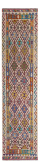 Kilim Maimana Tæppe 301x79cm - Uldtæppe