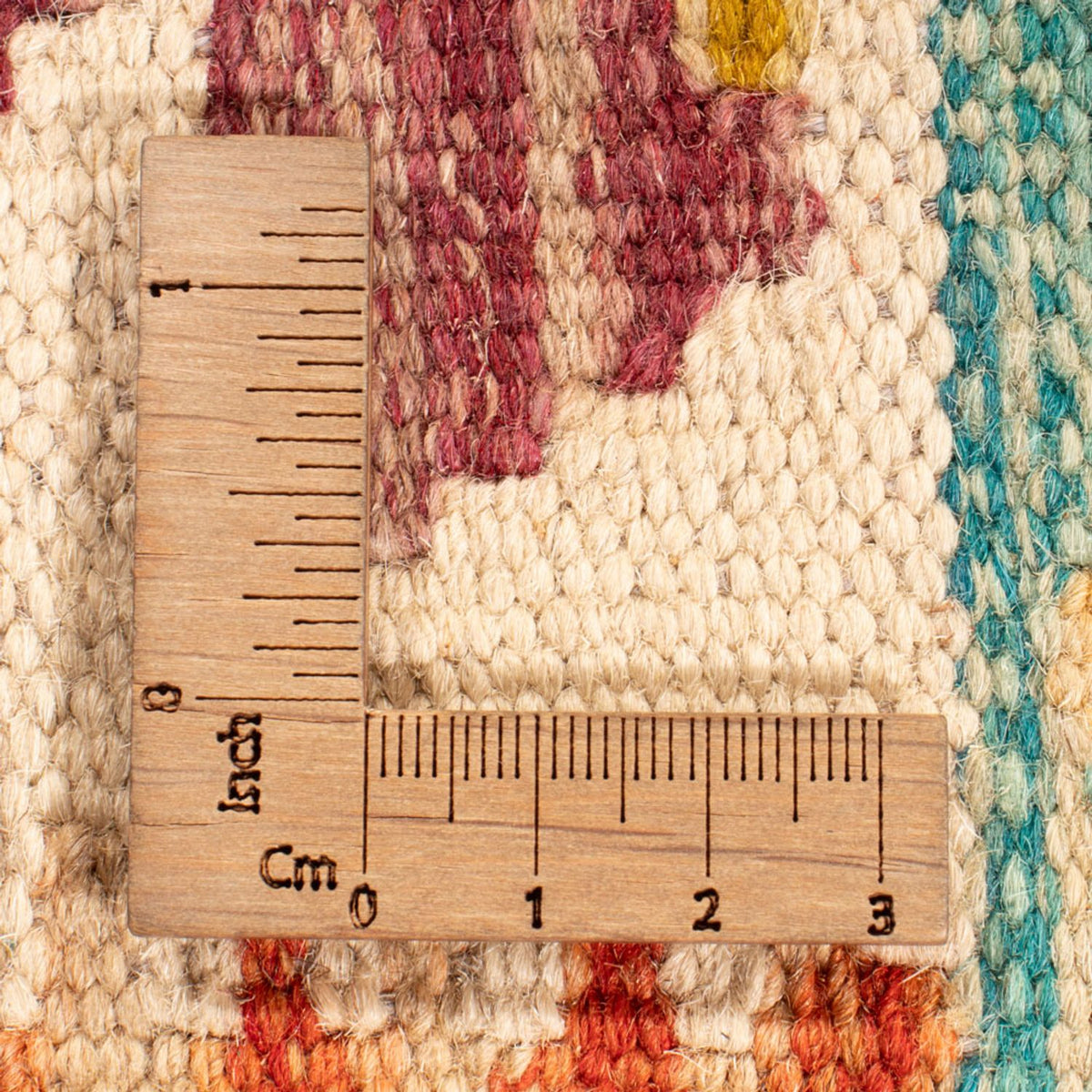 Løber Kelim Carpet - Splash - 301 x 79 cm - flerfarvet