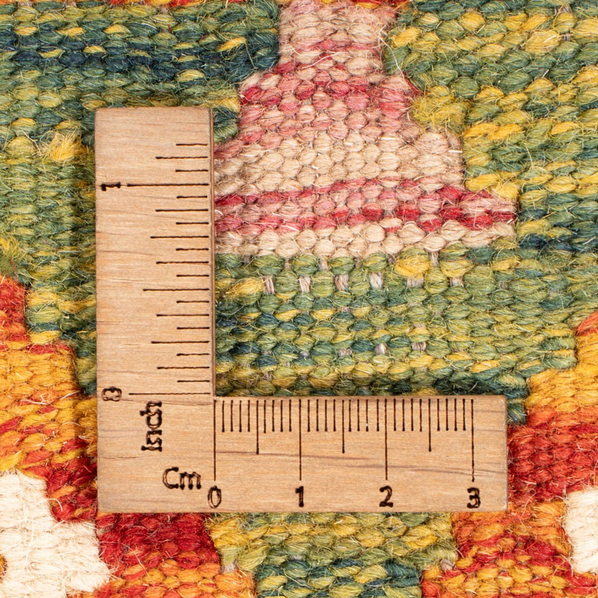 Løber Kelim Carpet - Splash - 301 x 81 cm - flerfarvet