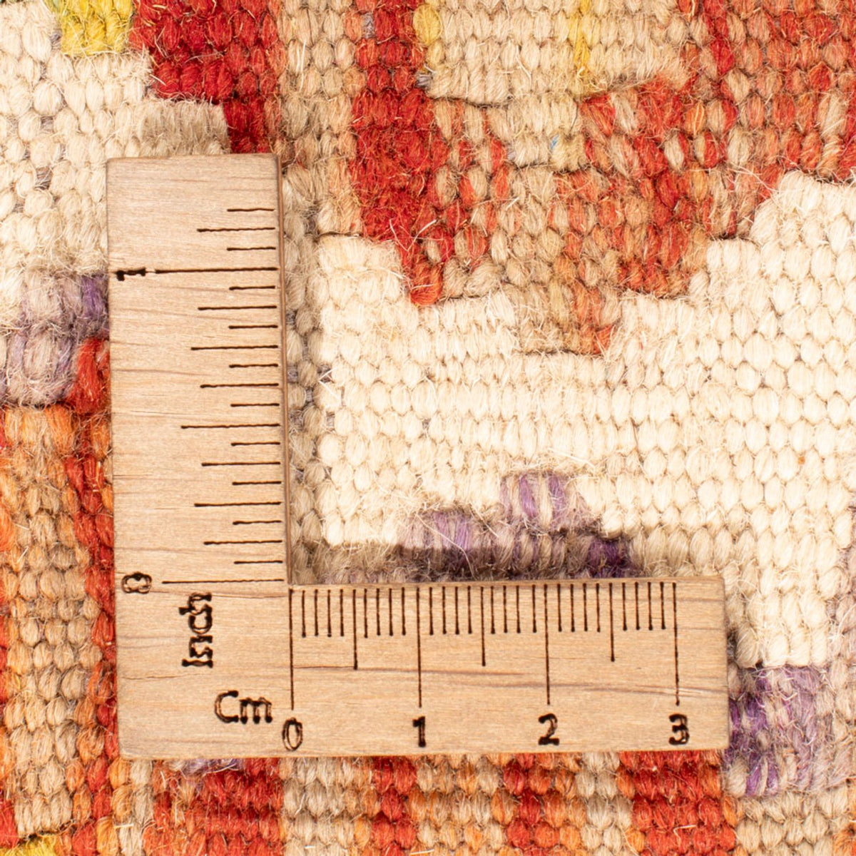 Løber Kelim Carpet - Splash - 295 x 85 cm - flerfarvet