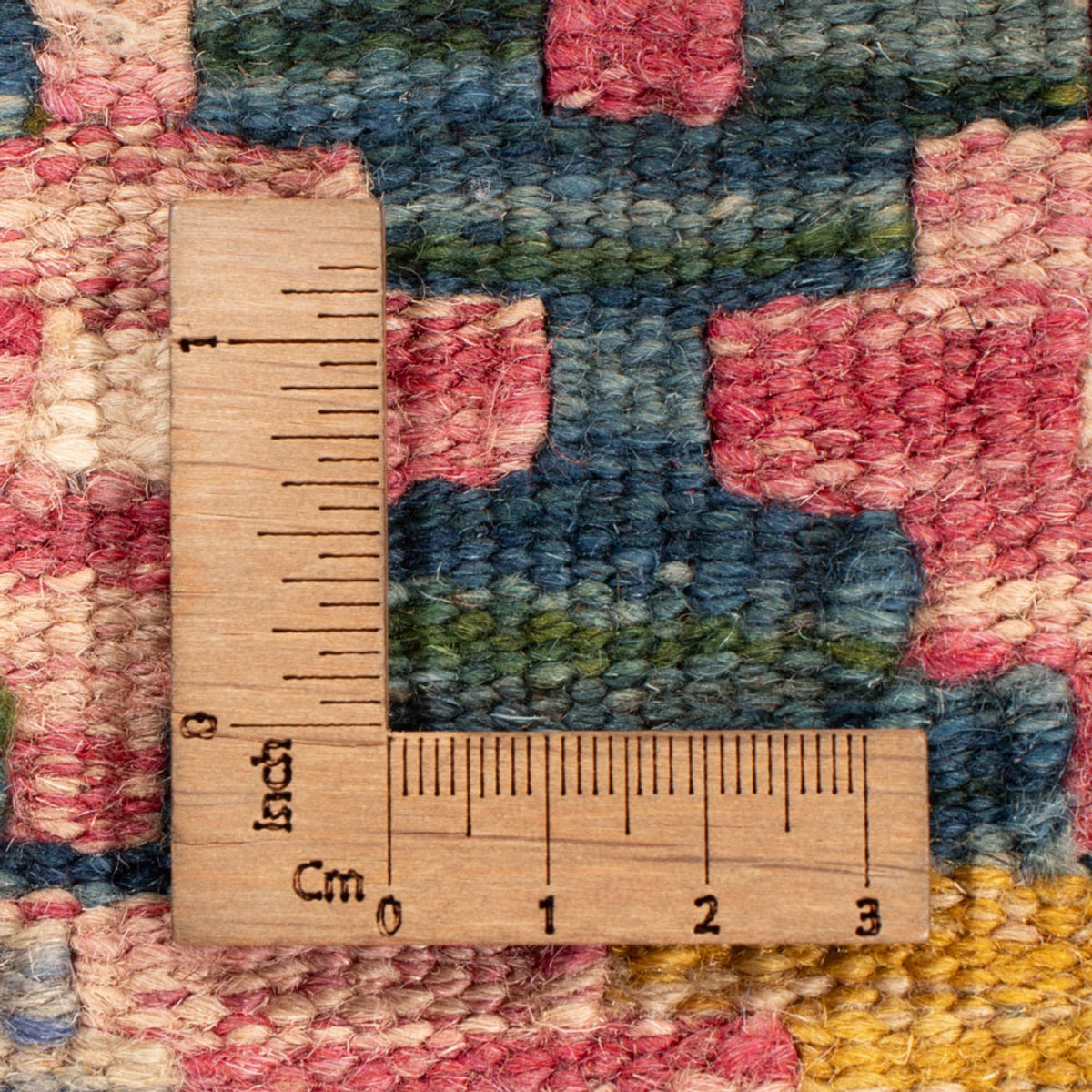 Kelim Carpet - Splash - 254 x 177 cm - flerfarvet