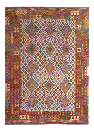 Kilim Maimana Tæppe 170x236cm - Uldtæppe