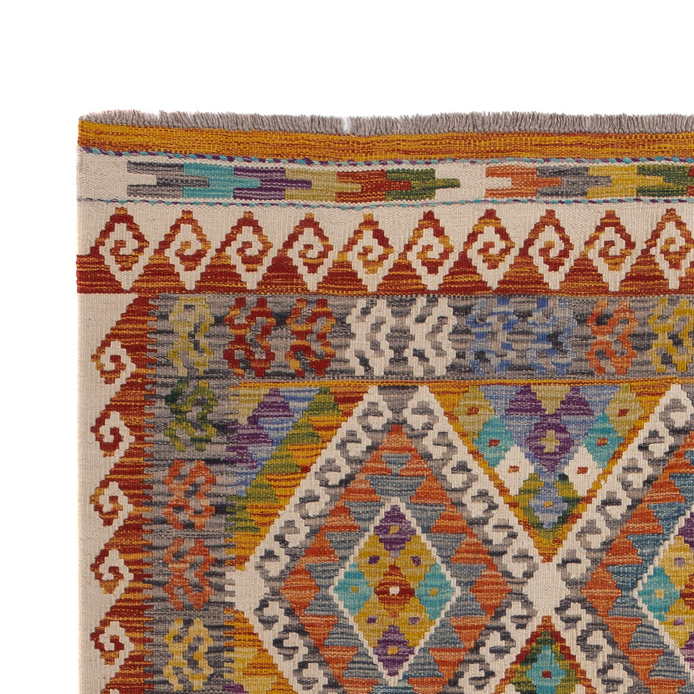 Kilim Maimene Tæppe 246x153cm - Uldtæppe