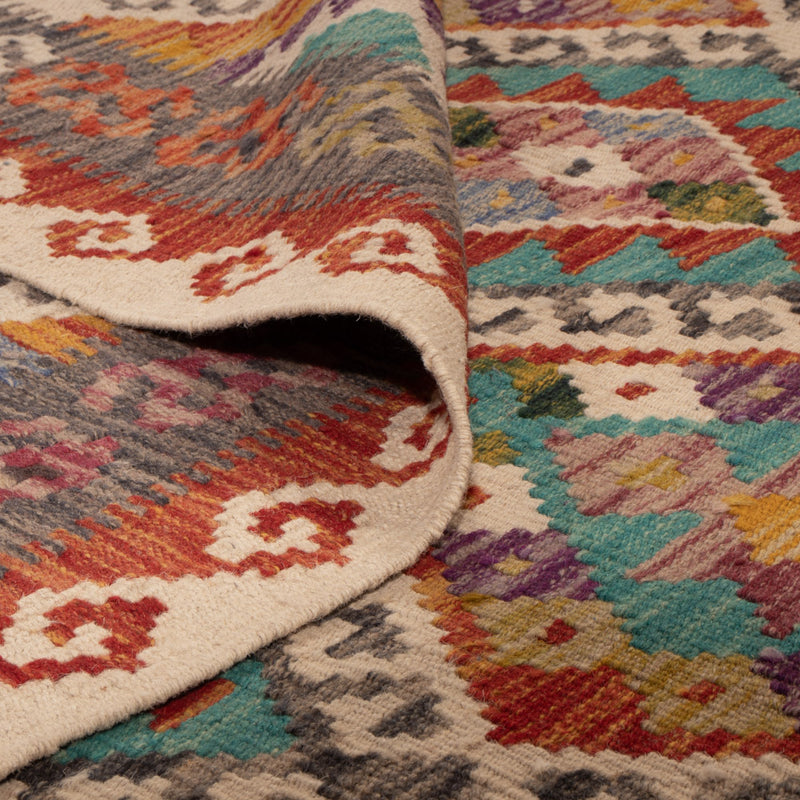 Kilim Maimene Tæppe 246x153cm - Uldtæppe