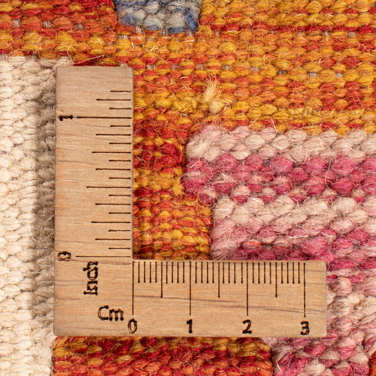 Kelim Carpet - Splash - 247 x 195 cm - flerfarvet